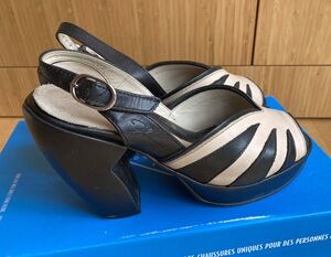 Vintage John Fluevog, Lip Service platforms, Size 7